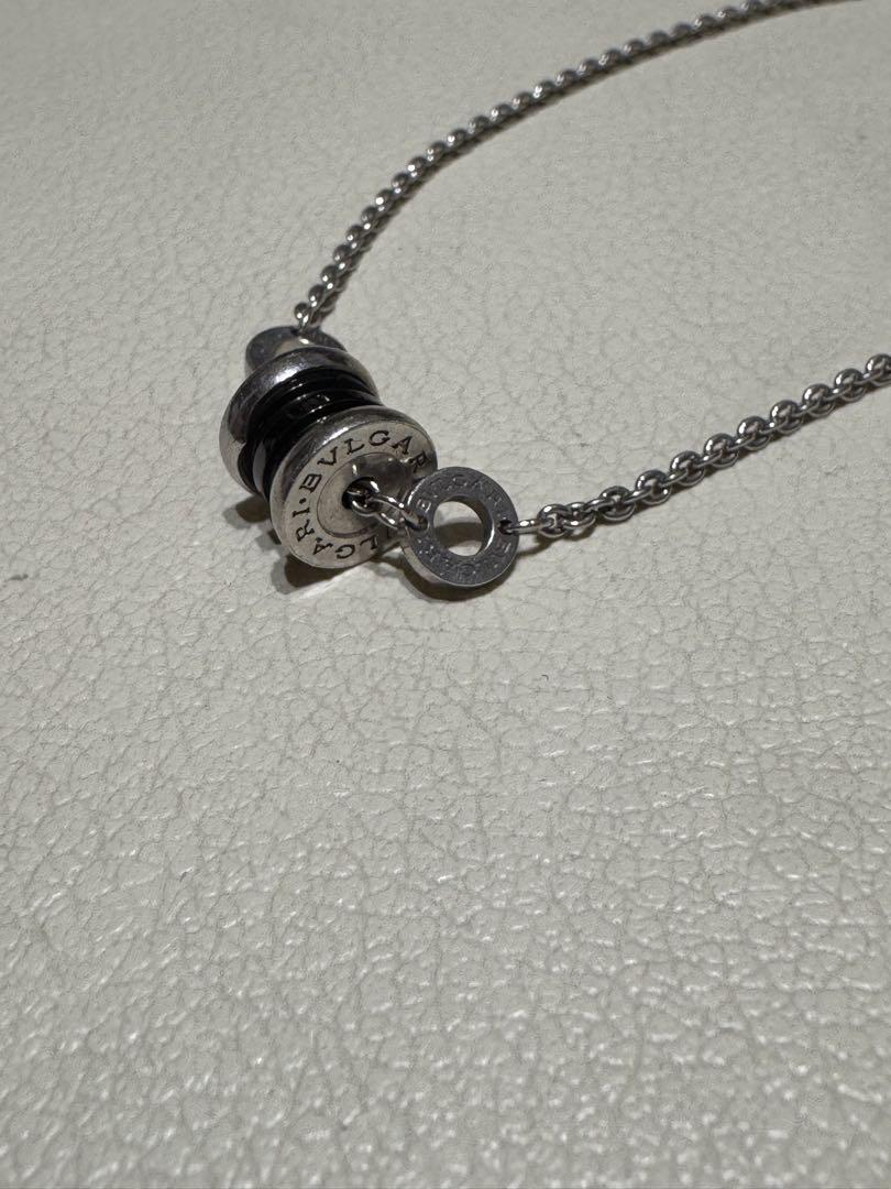 BVLGARI ブレスレット シルバー ブラック