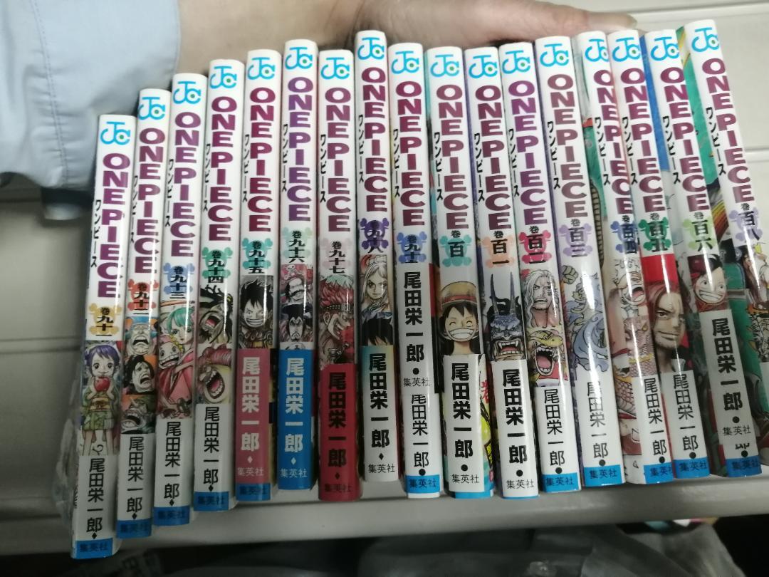 ワンピース　漫画　1巻〜108巻　全巻　美品
