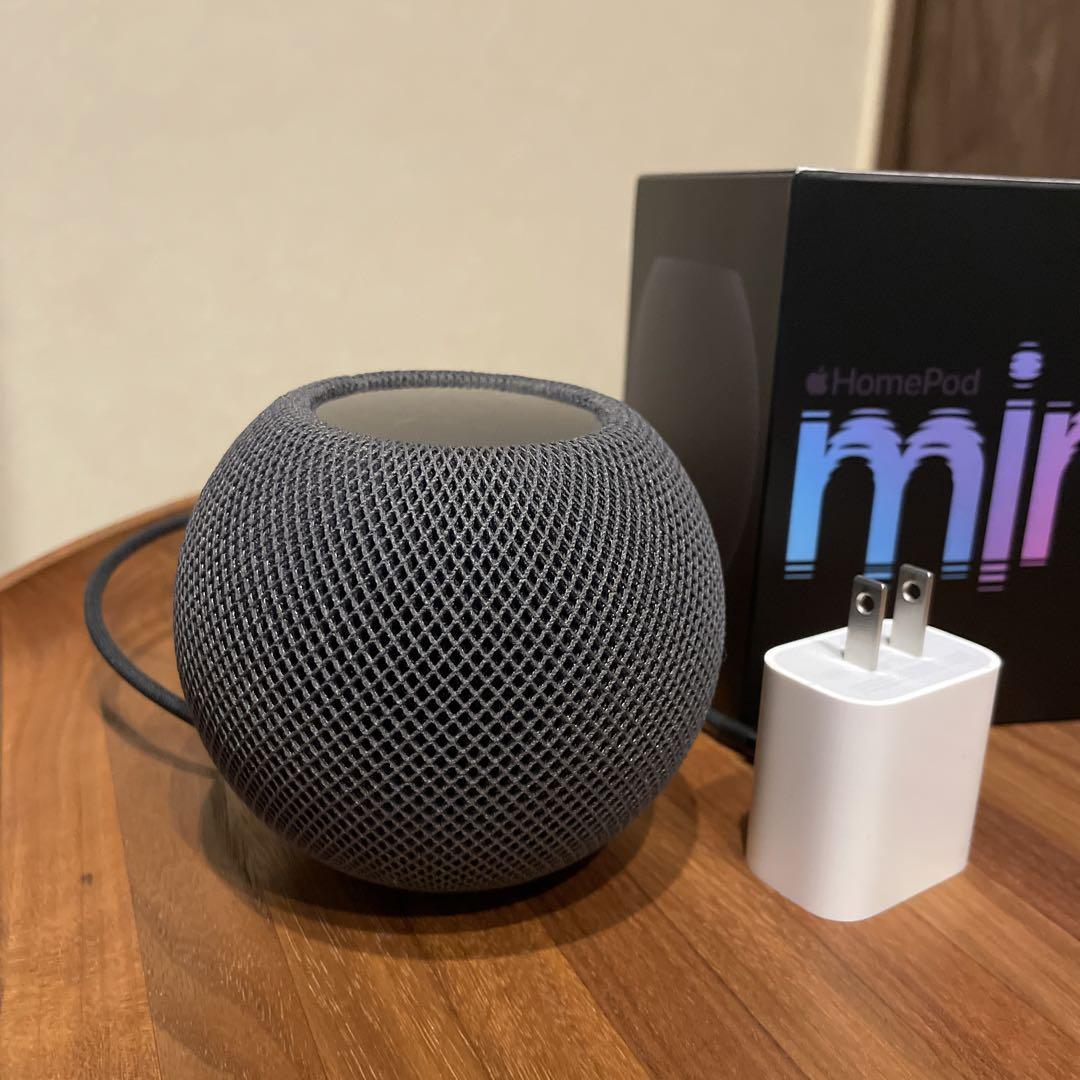 APPLE HOMEPOD MINI スペースグレイ GRAY アップル ショップジャパン