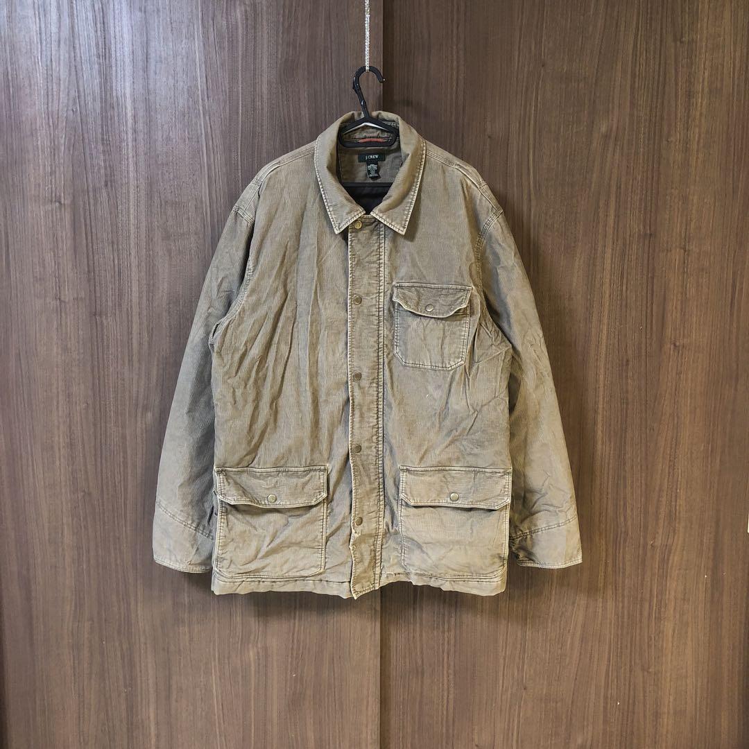 90s jcrew ビンテージ 古着 コーデュロイジャケット カバーオール