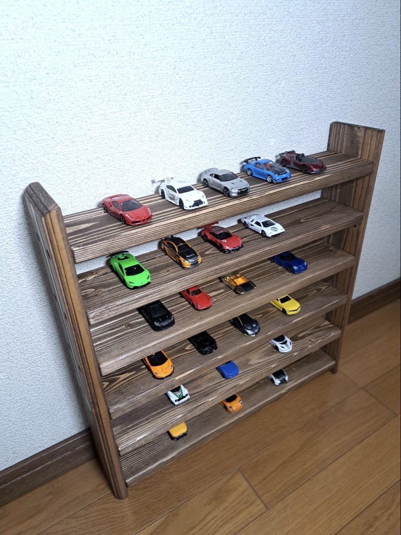 トミカ収納棚6段chumo