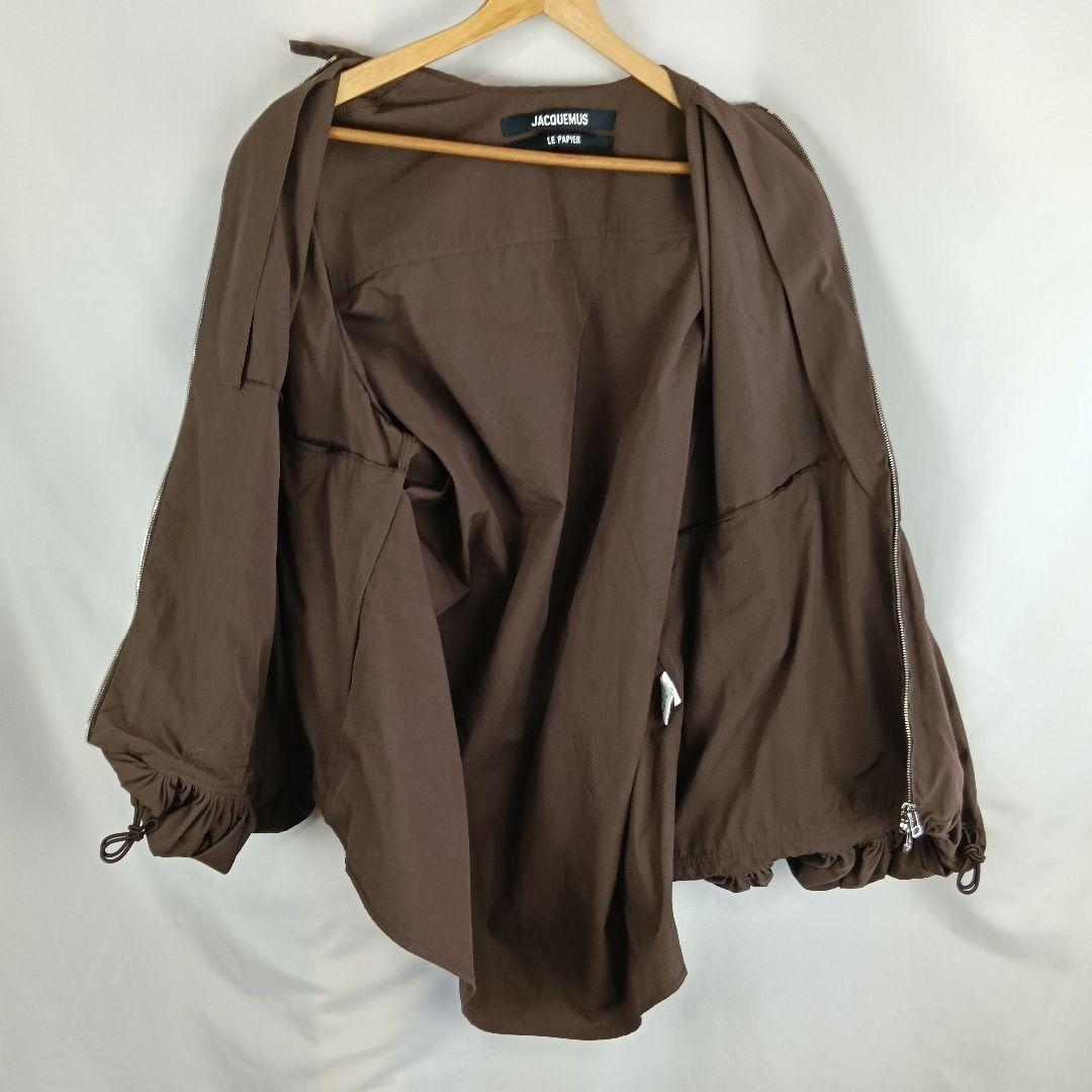 jacquemus　ジャックムス　バルーン　ジャケット　34　ブラウンB3133