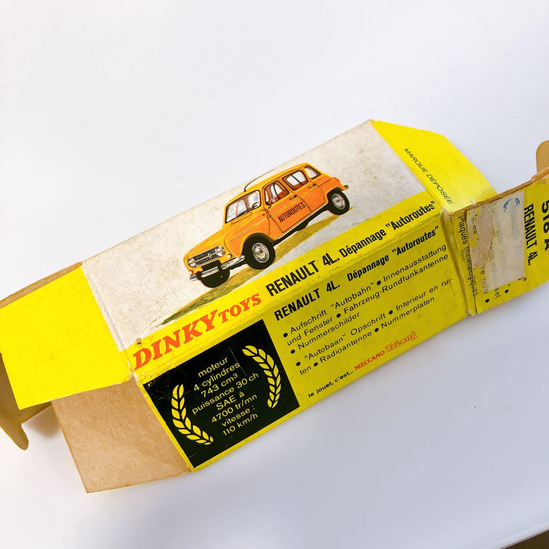 当時物 Dinky Toys ディンキートイズ Renault 4L 1/43