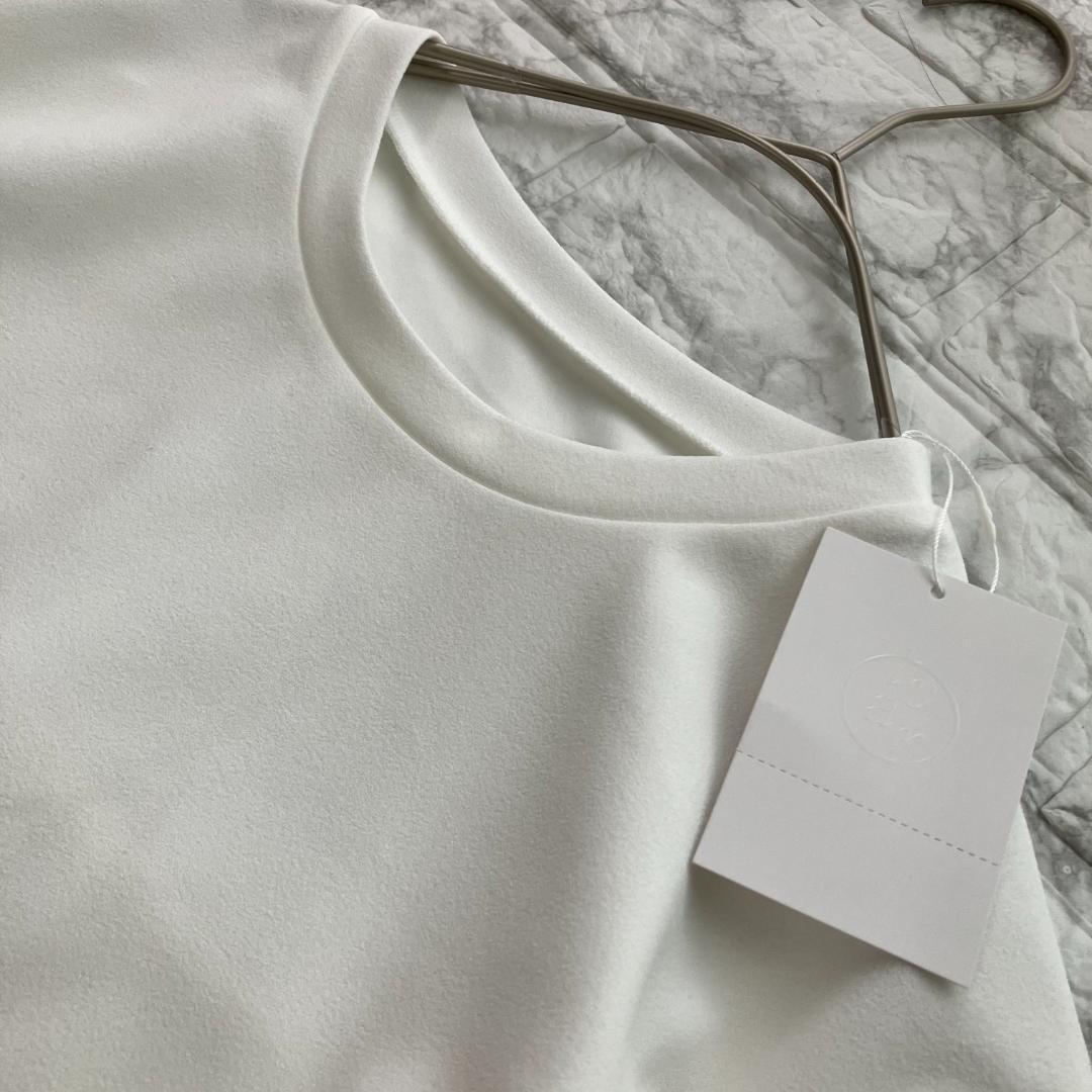 未使用◎2023 BEARDSLEY ビアズリー Tブラウス 白 フリーサイズ