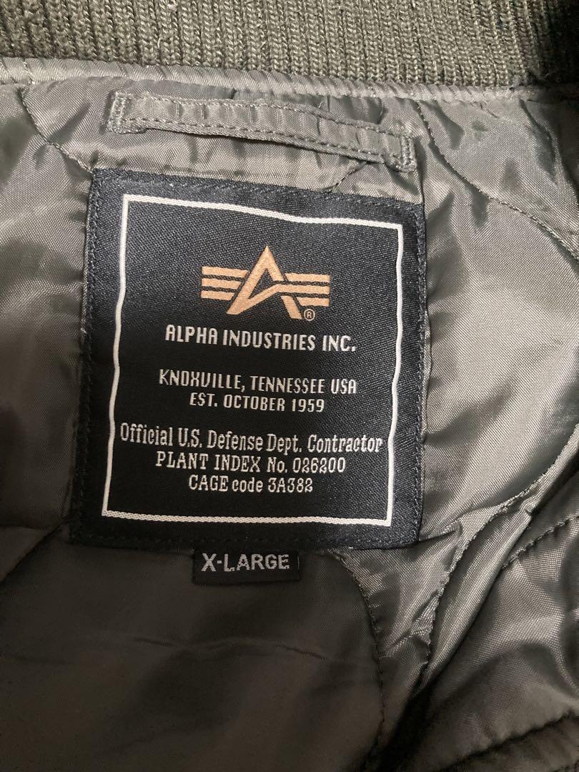 ALPHA INDUSTRIES ジャケット X-LARGE