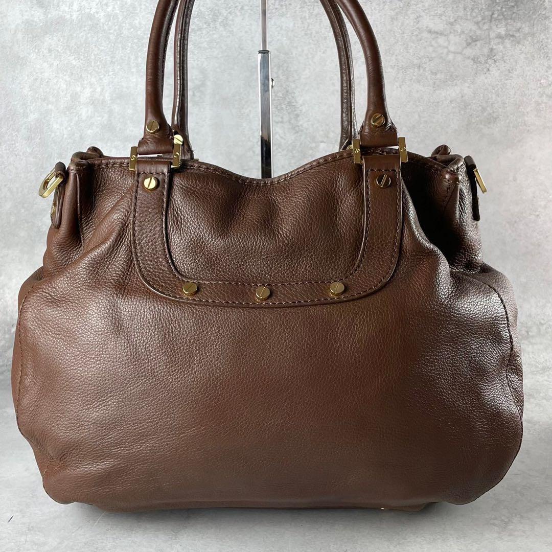 美品✨トリーバーチ アマンダ 2way ショルダーバッグ ハンドバッグ でかロゴ