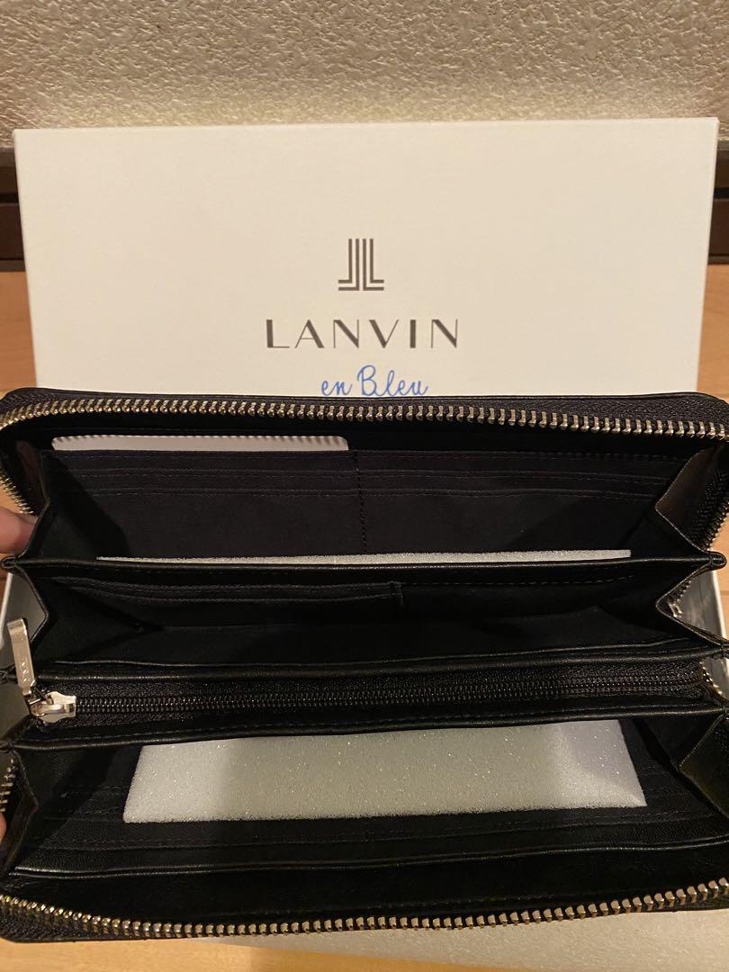 ランバンオンブルー 長財布 黒