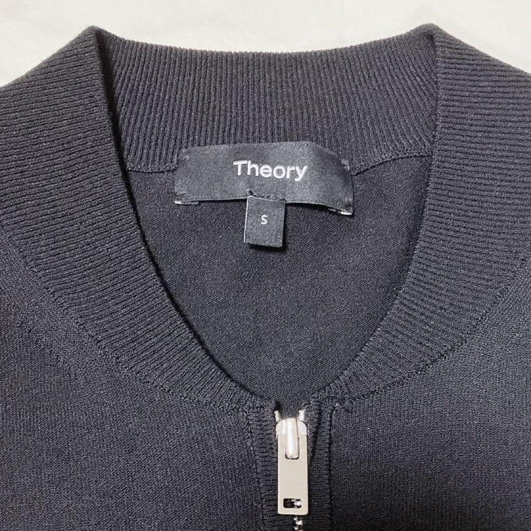 Theory セオリー　ZIP UP BOMBER ブラック　2022 Sサイズ