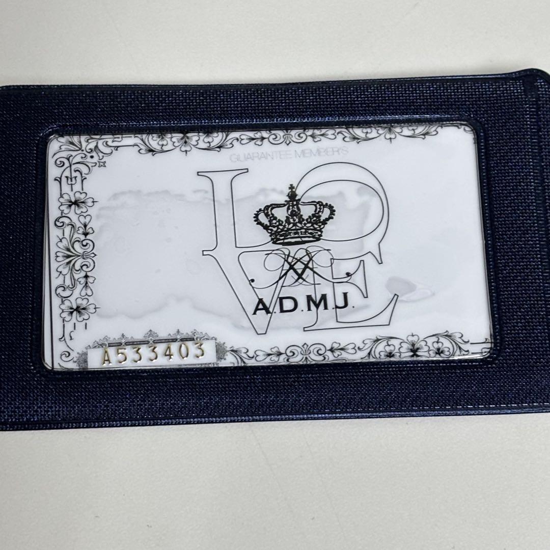 ADMJ トートバッグ　スワロフスキー　メッシュ　サマーファブリック