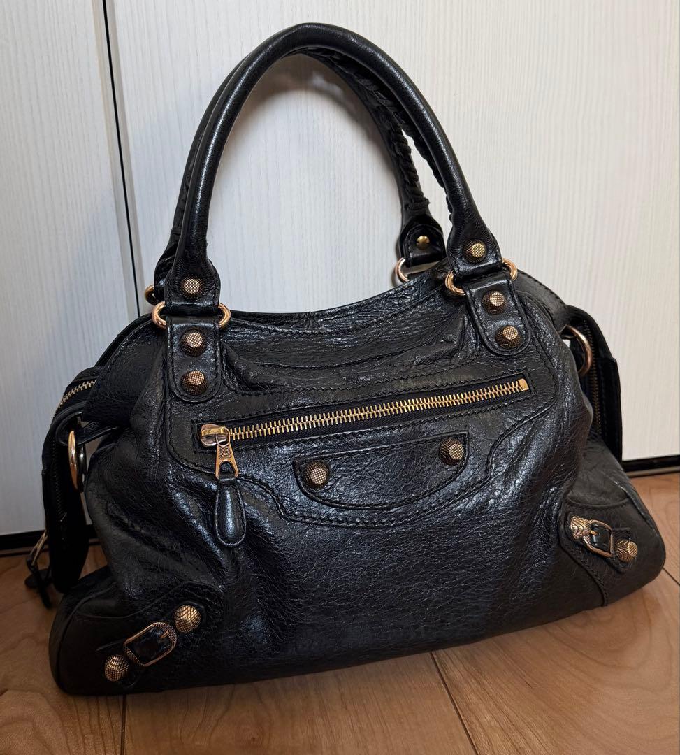 BALENCIAGA 2way Classic City Bag Black