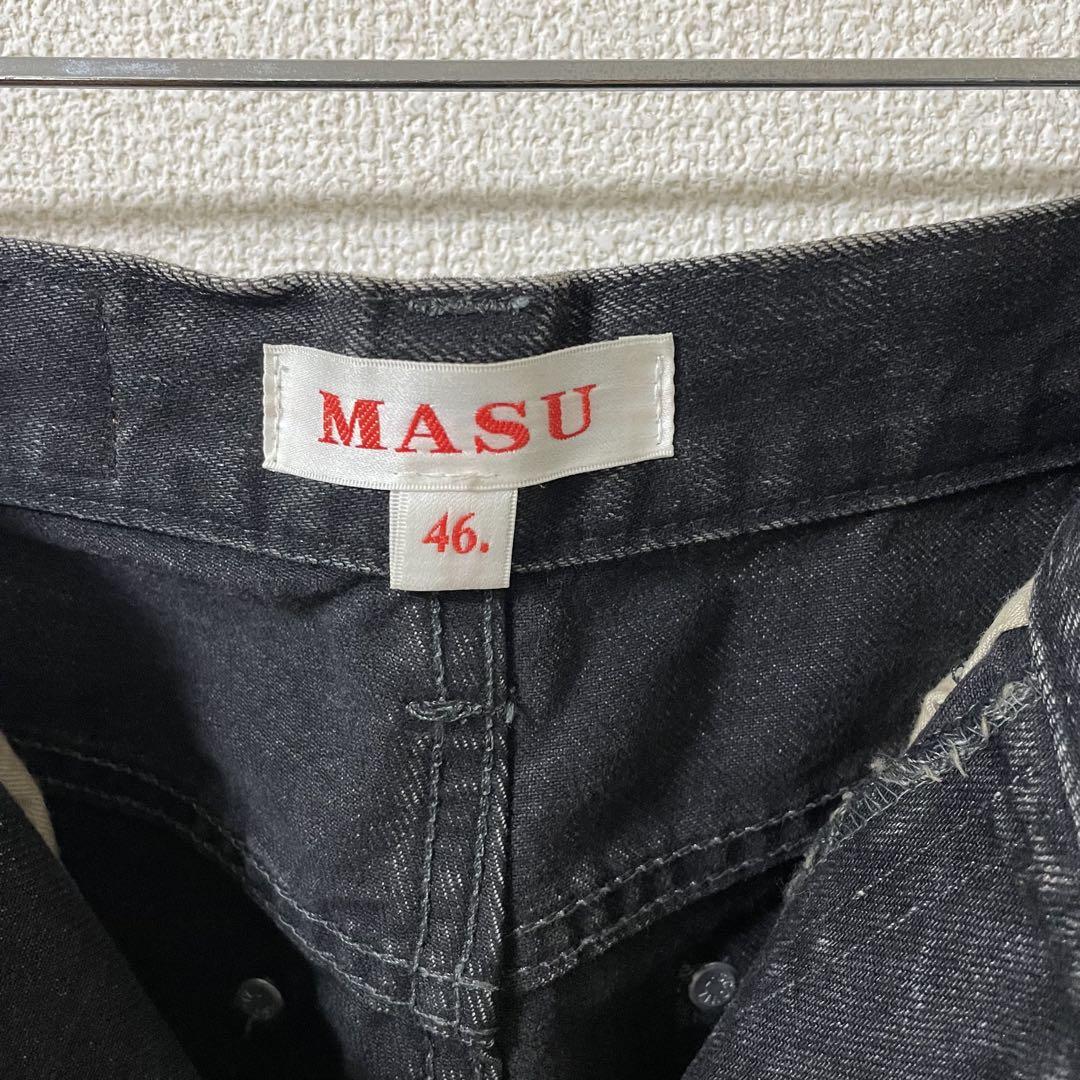MASU エムエーエスユー バギー ワイド デニム ジーンズ 46