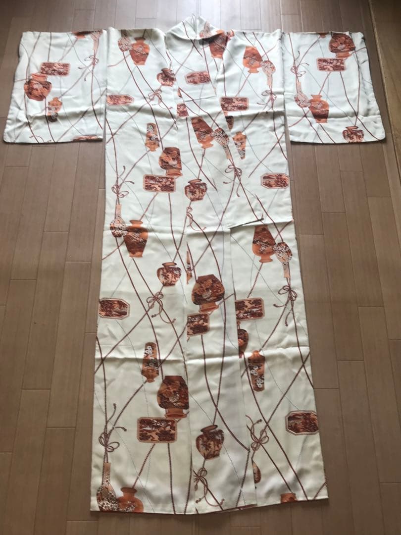 未使用　アンティーク着物　セット セットアップ