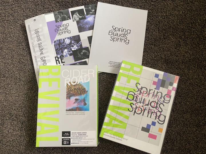 UNISON SQUARE GARDEN CD&DVD 計5点セット。