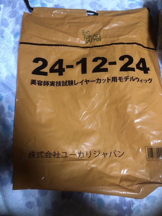 美容師国家試験 24-12-24 4個 BiNxG-m89391052168 実技試験用カットウィッグ 在庫即納