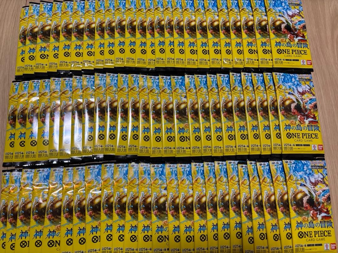 【即日発送】73パック　神の島の冒険　ワンピースカード