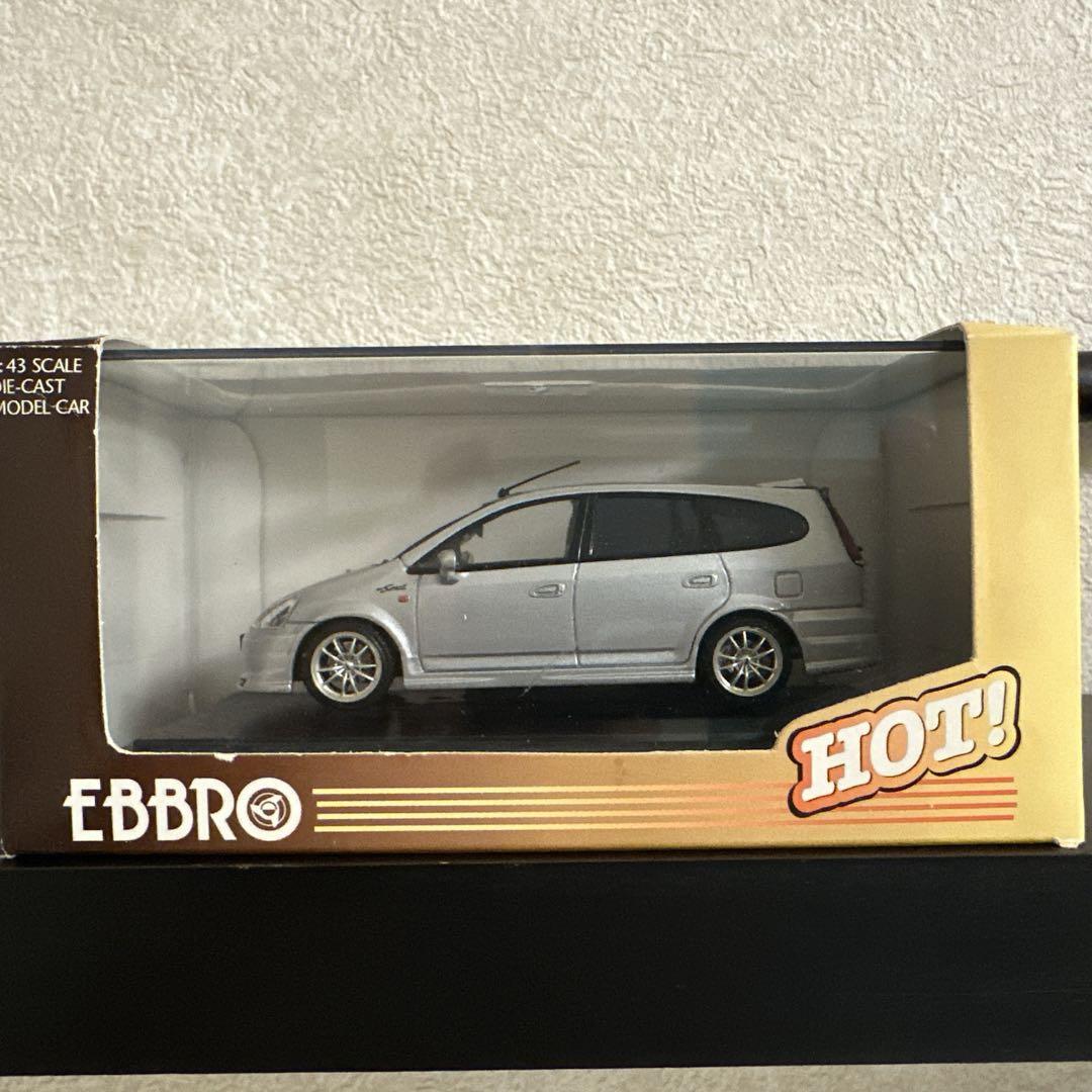 エブロ 1/43 ホンダ 無限 ストリーム M7 スポーツ シルバー