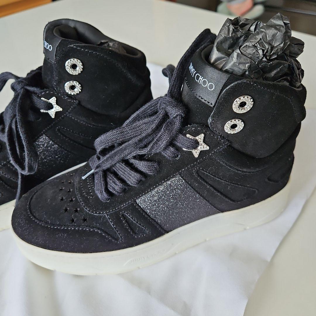 楽天市場】【中古】JIMMY CHOO ARGYLE アーガイル ハイカット