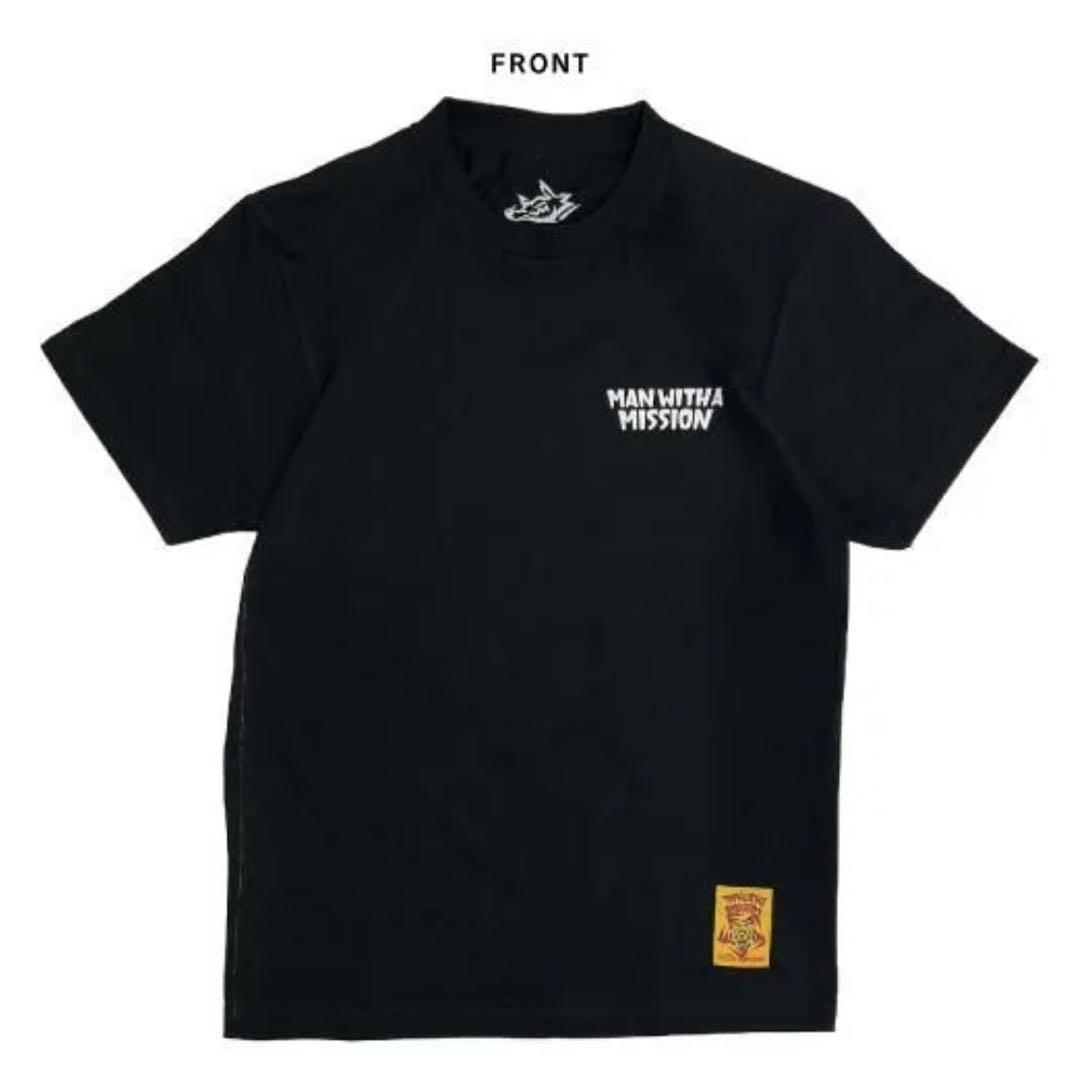 MAN WITH A MISSION TokyoHiro　コラボTシャツ　XL MAN WITH A MISSION TokyoHiro コラボロンT XL - メルカリ