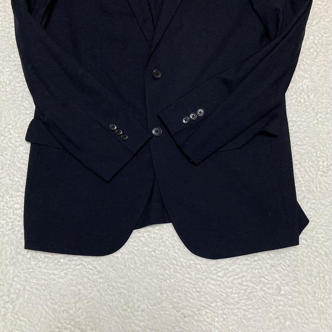 極美品　ユニクロ　ウールブレンドストレッチ セットアップスーツ　Size L