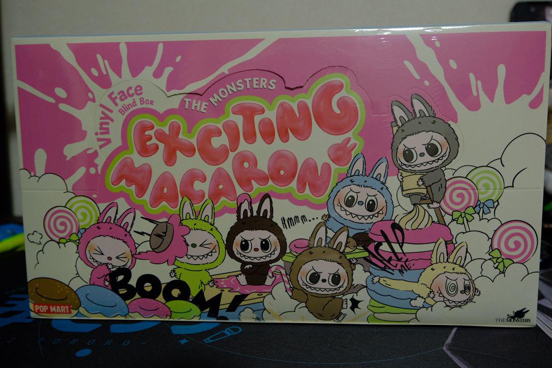 未開封POPMART LABUBU THE MONSTERS マカロンぬいぐるみ