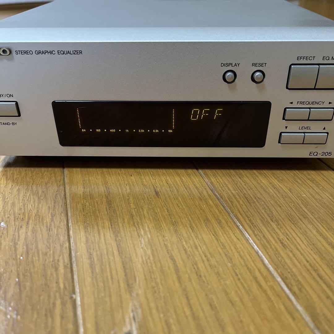 オンキョー　INTECグラフィックイコライザーEQ-205