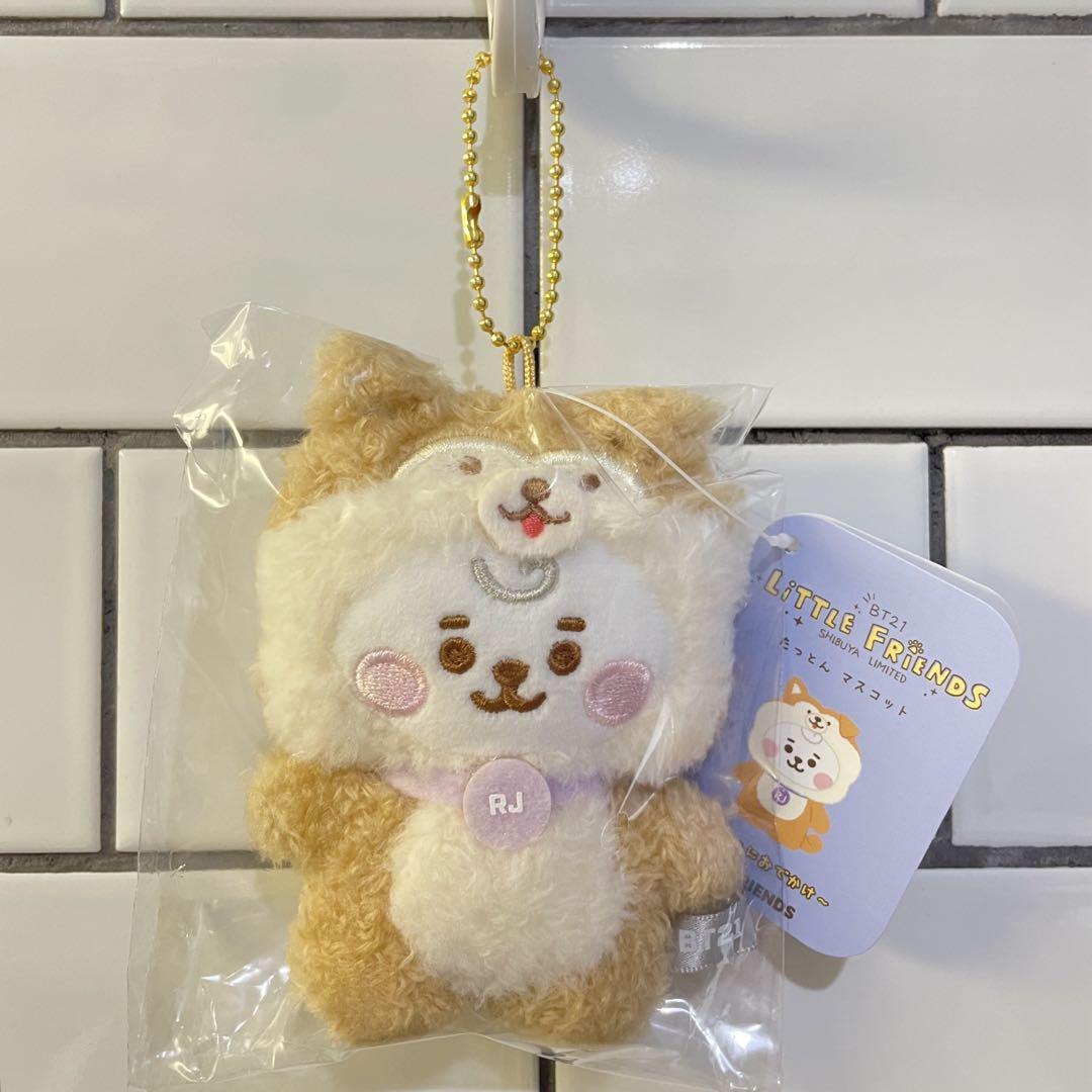 BT21 RJ 渋谷限定 ハチ公 たっとん キーチェーン - メルカリ