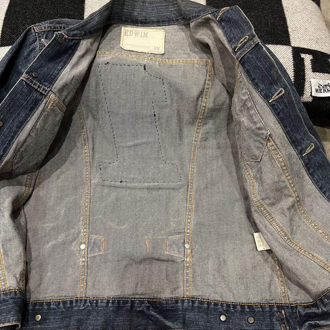 ドラ吉⭐️美品　激レア⭐️ Harley-Davidson EDWIN デニム