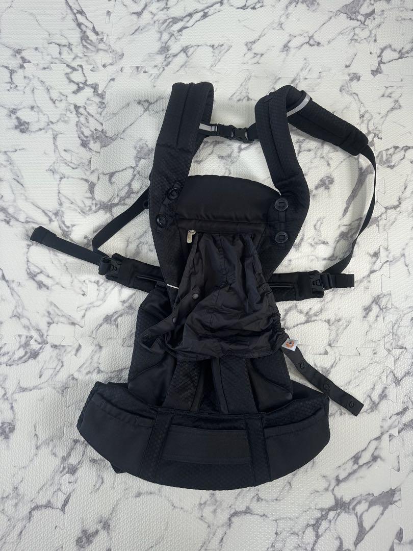 エルゴベビー オムニブリーズ エルゴ 抱っこ紐 ブラック 抱っこひも 美品