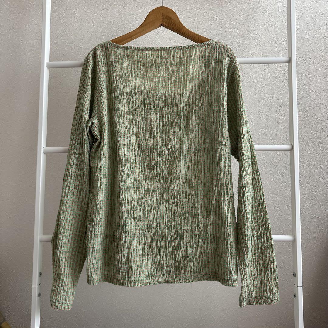 ＜6(ROKU)＞SHIRRING SQUARE NECK TOP/カットソー