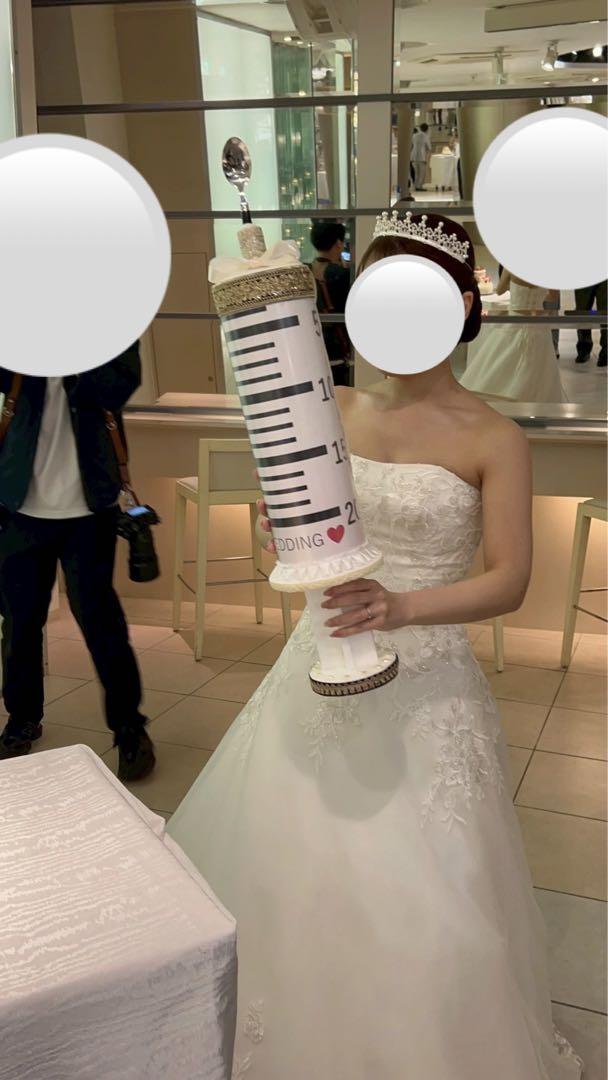 結婚式、ウェディング演出用スプーン 注射器 ファーストバイト