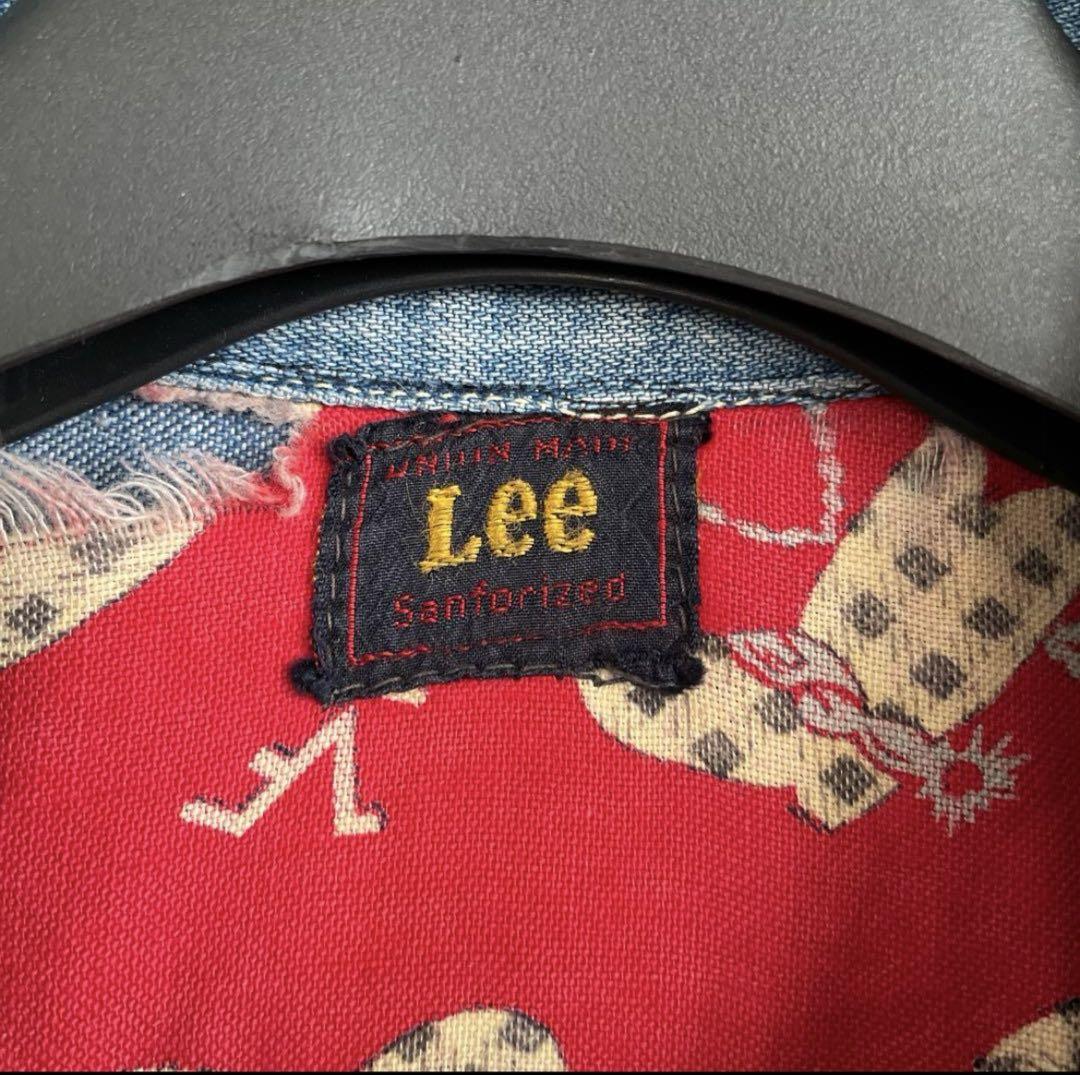 Lee デニムジャケット赤センター 40s Lee リー デニム ジャケット センター赤タグ - メルカリ