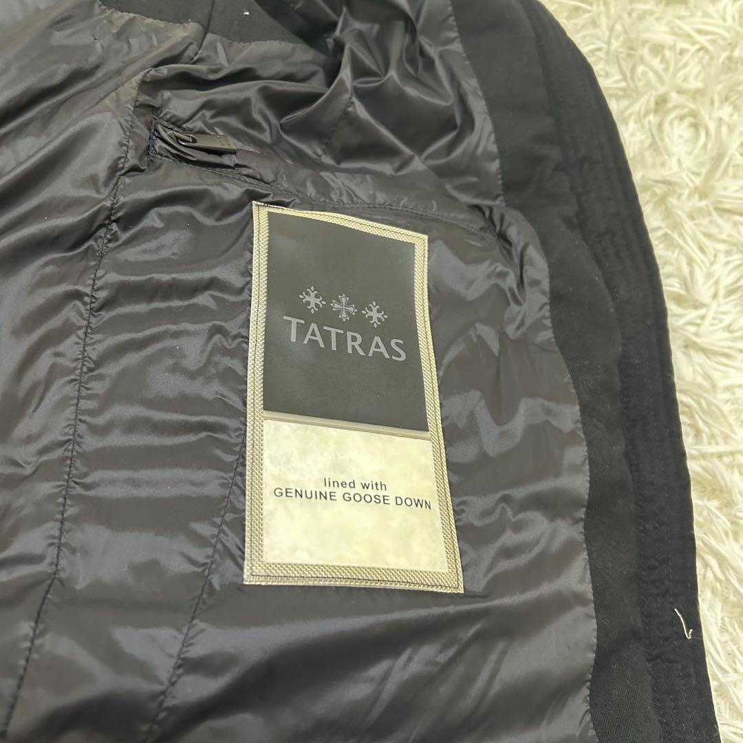 美品✨タトラス 3 SOVER ロゴ ダウンベスト MTA19A4373