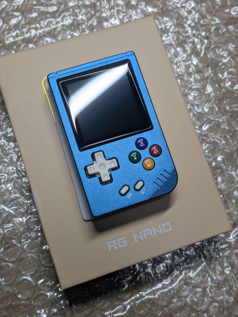 【新品】Anbernic RG NANO (64gb・ブルー)
