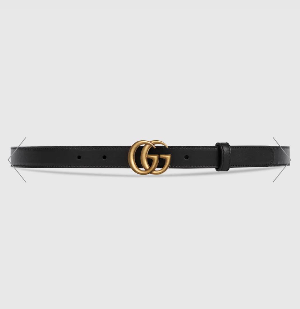 GUCCI ダブルGバックル ベルト