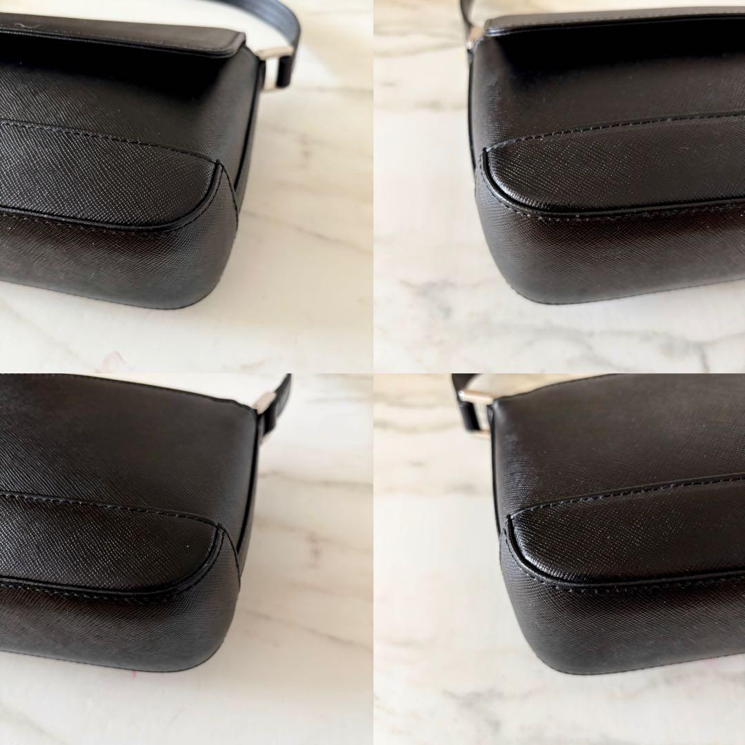新品同様 BURBERRY バーバリー レザーショルダーバッグ