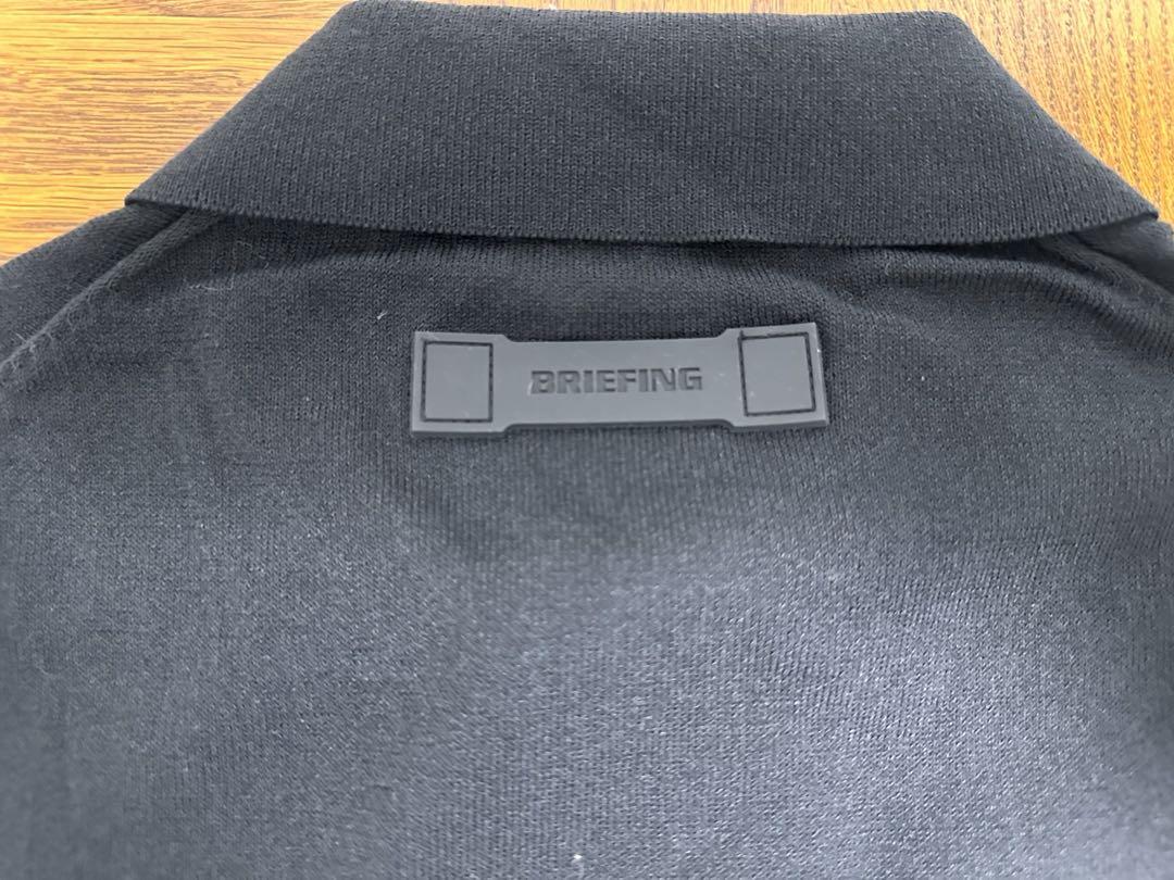 【新品】BRIEFING 長袖　ニットポロシャツ