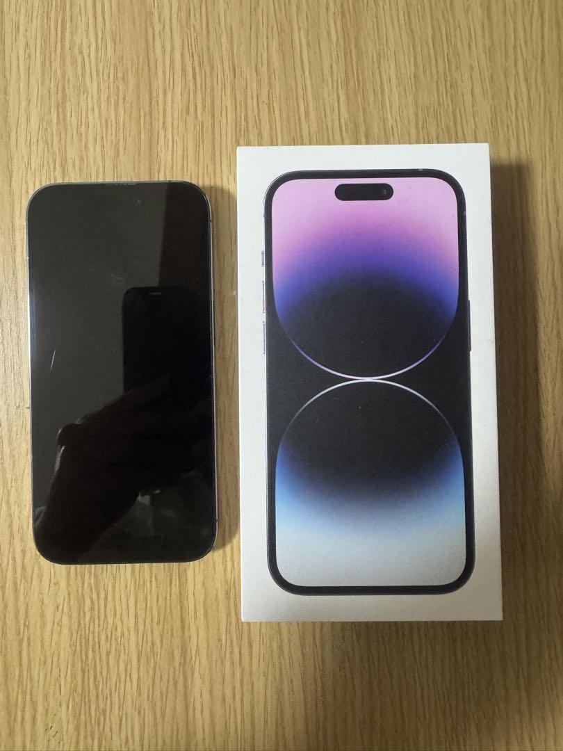 Apple iPhone 14 Pro 本体 ディープパープル