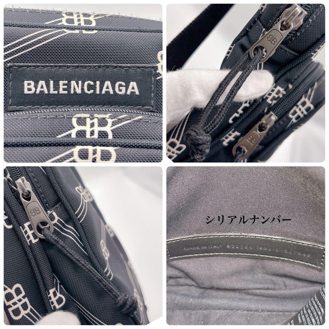 BALENCIAGA バレンシアガ モノグラム ボディバッグ ショルダーバッグ