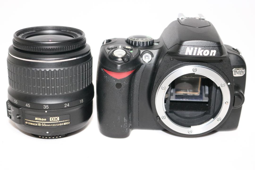 ⭐️コスパ最強⭐️Nikon D40X 標準レンズセット すぐ撮影ができる 動作品 ニコン デジタル一眼 Nikon D40x レンズキット 中古 スマホに