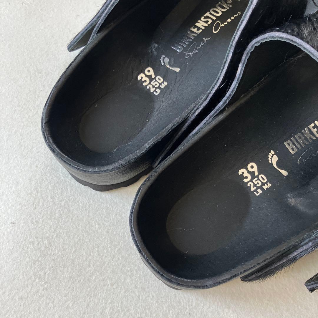 Rick Owens Birkenstock Arizona サンダル ブラック - メルカリ