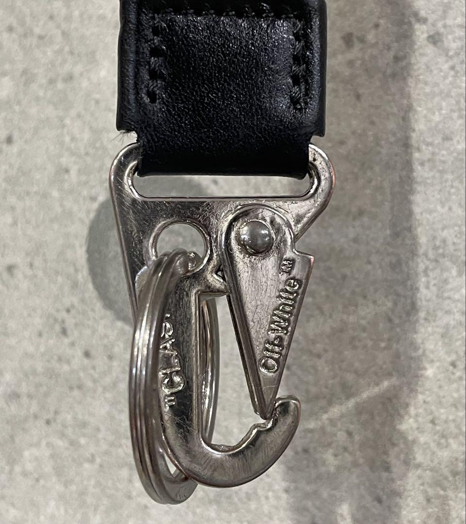 SEENSE購入 OFF-WHITE オフホワイト ネックストラップ イエロー