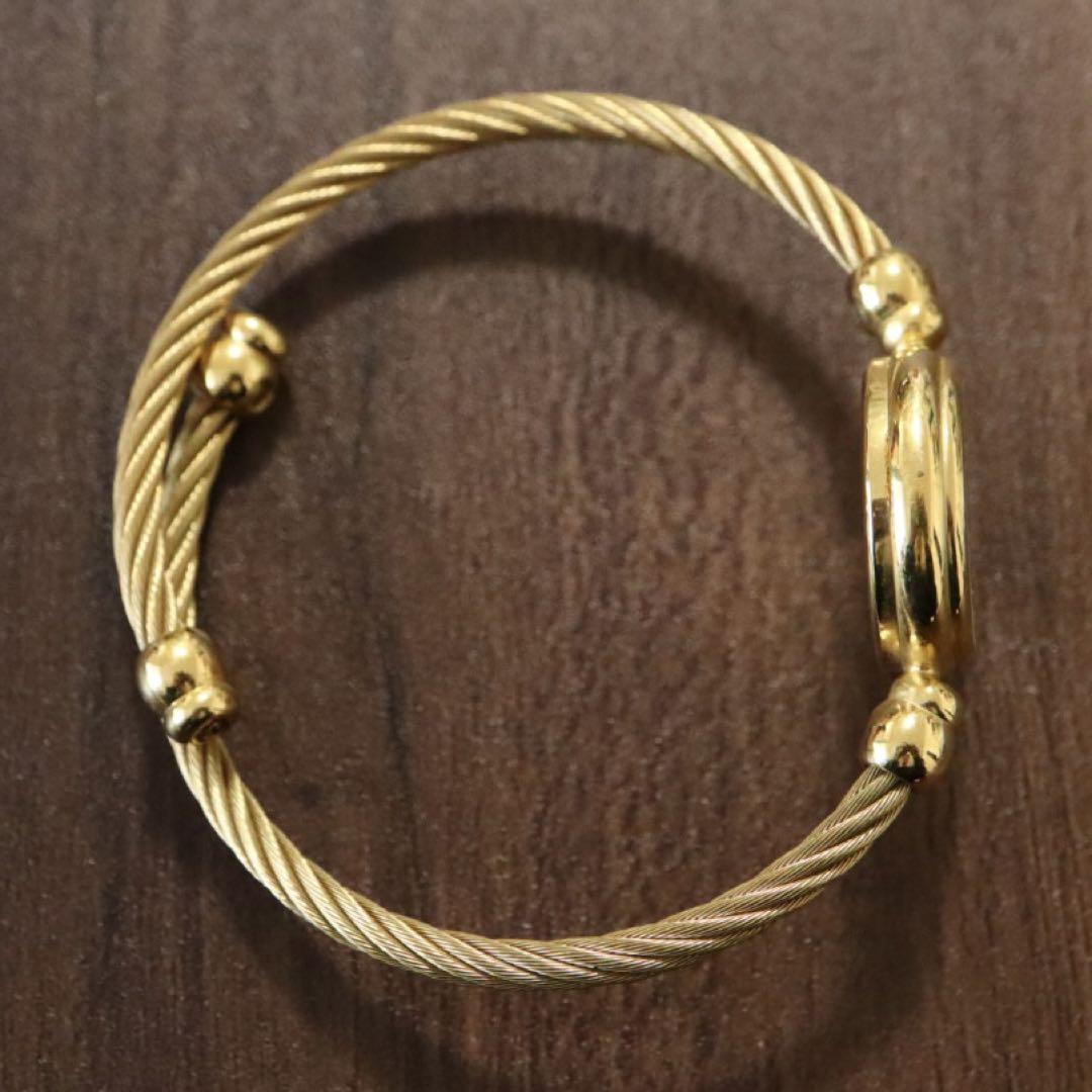 【美品】GUCCI グッチ シェル 2700.2.L ゴールド 腕時計 稼動品