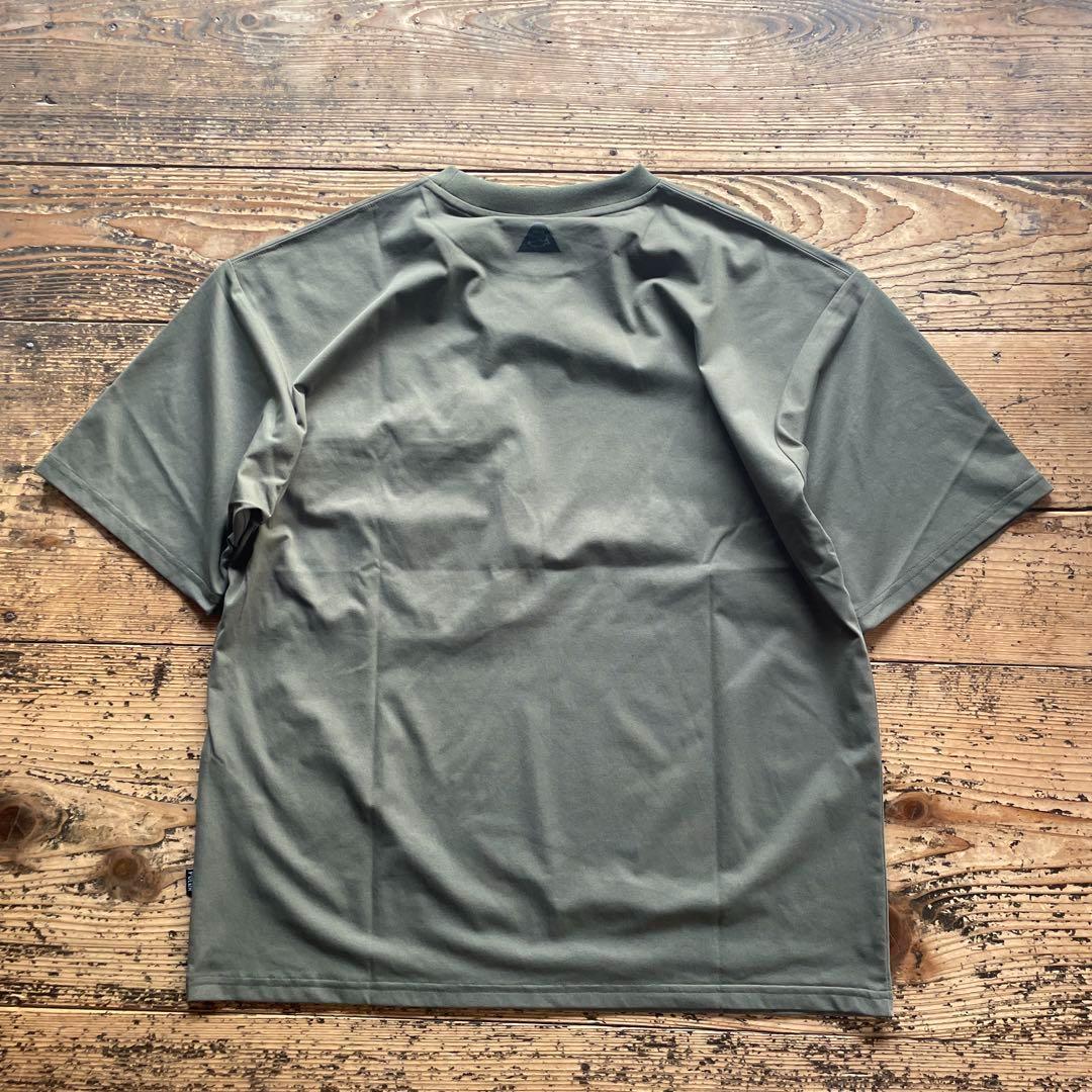 新品　25年春夏 POLER x トーンドトラウト　高機能T　KHAKI M 新品 25年春夏 POLER x トーンドトラウト 高機能T KHAKI M