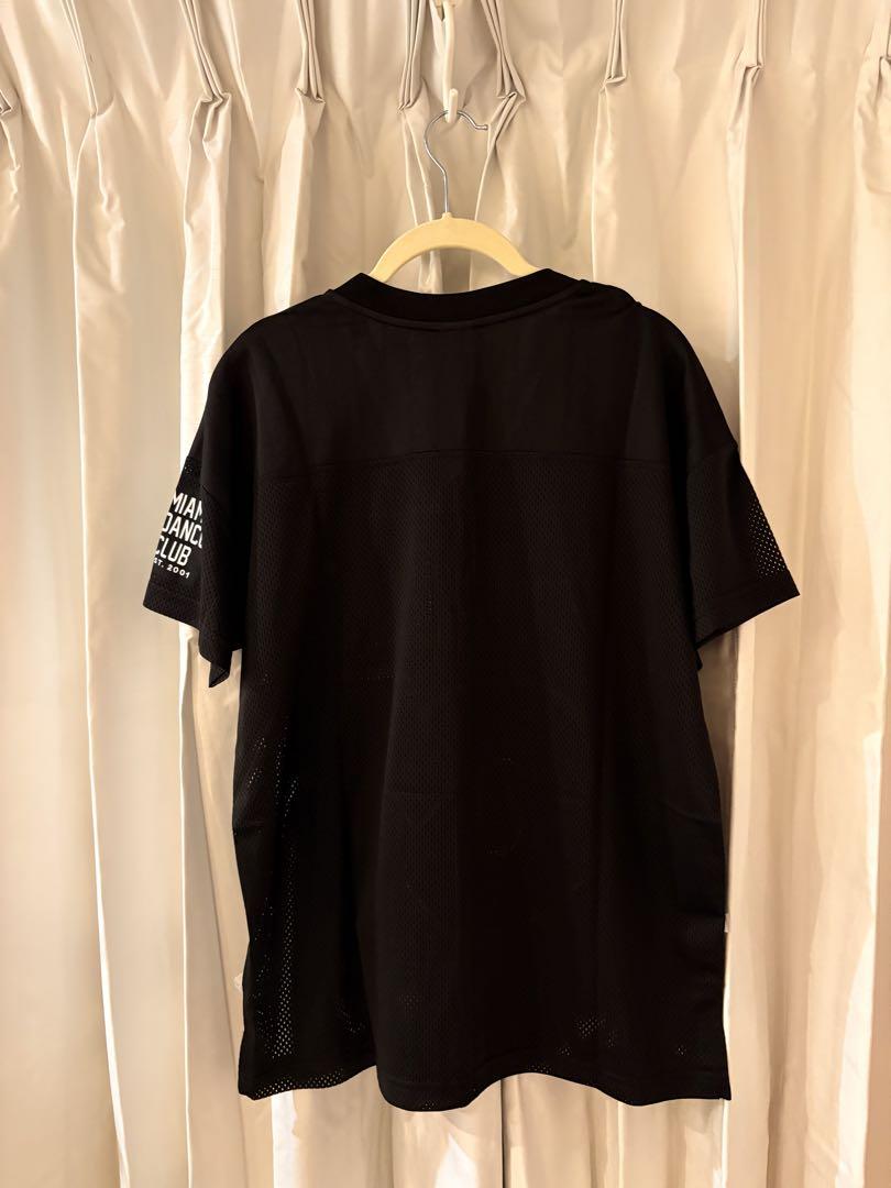 ZUMBA トップス メッシュ Vネック Tシャツ 01 ブラック