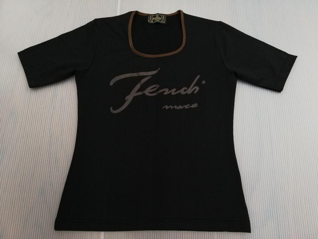 がありまし FENDI カットソー 3着セット サイズ38表記 ロゴ プリント Jw4Ur-m89411844197 レディース