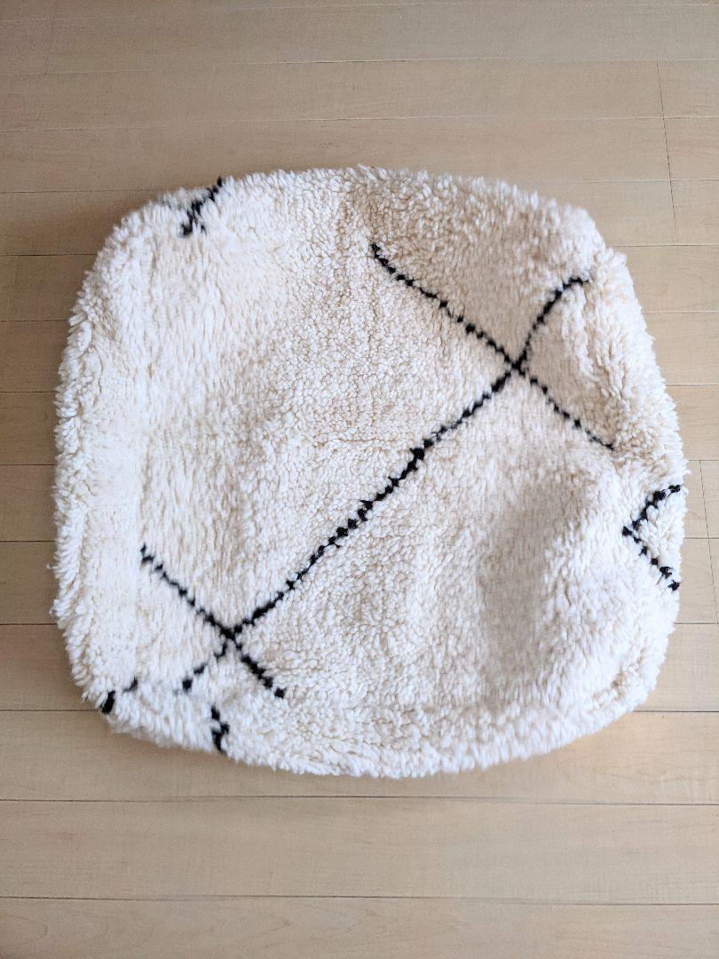 プフ モロッコプフ ベニワレン クッションカバー ウール オットマン モロッコ プフ pouf ベニワレン ビンテージ オットマン