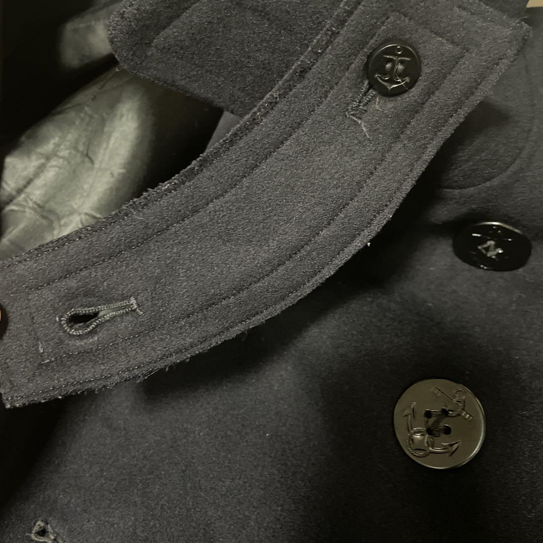 40s US NAVY 10ボタン　Pコート