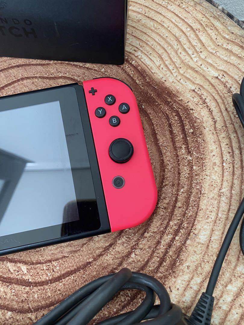 Nintendo Switch ニンテンドースイッチ本体　GRN/PNK 箱無し