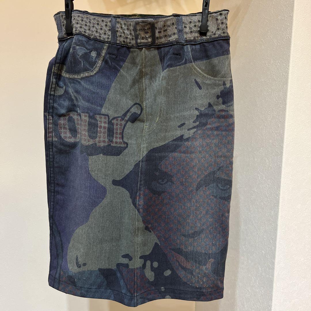Hysteric Glamour リバーシブルひざ丈タイトスカート
