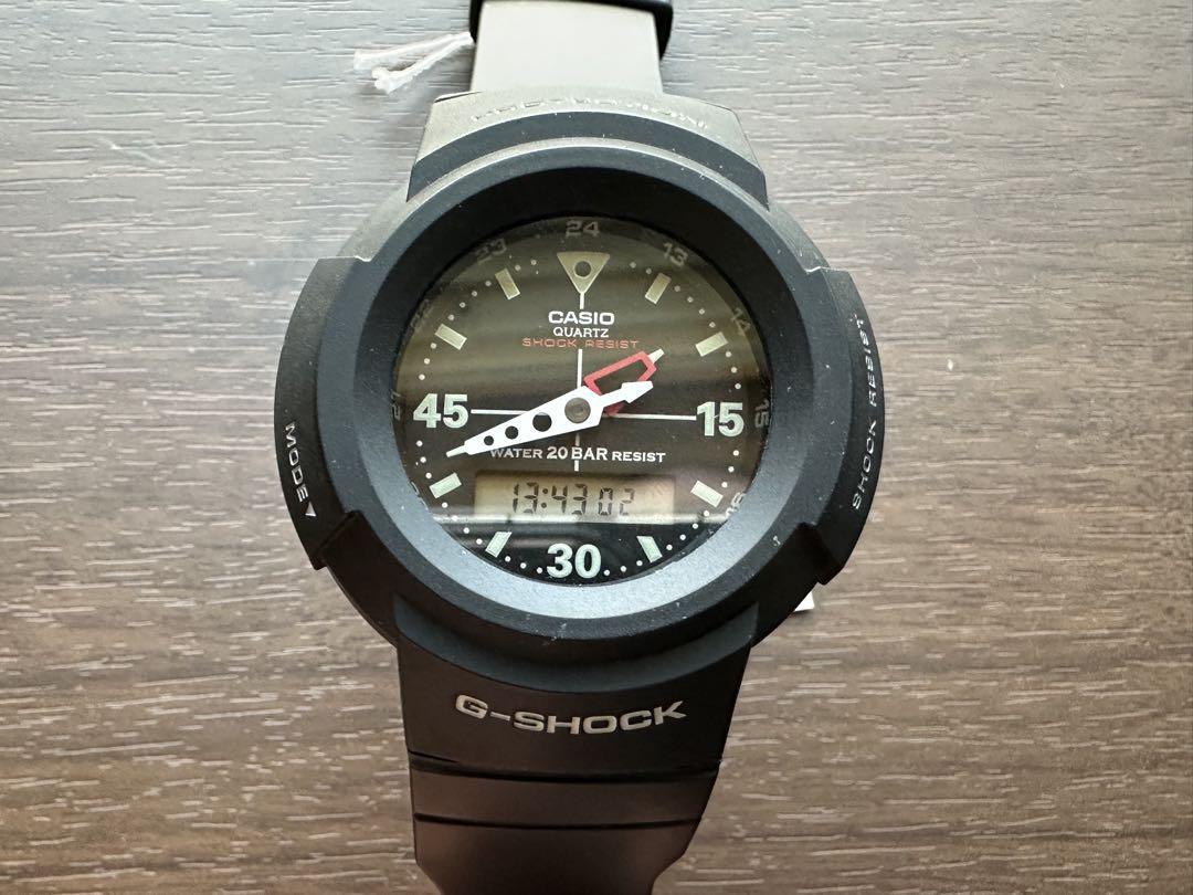 良品G-SHOCK AW-500E-1B ブラック